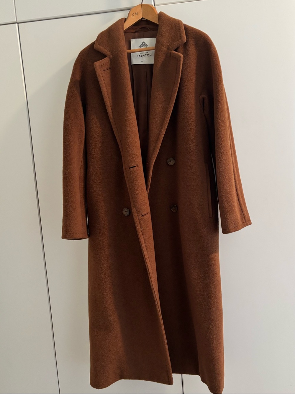 Babaton Original Slouch Coat - Like New
